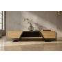 Szafka RTV-76 Drewno Lite Dąb Loft Lakier Rozmiary od 100 cm do 200 cm PREMIUM
